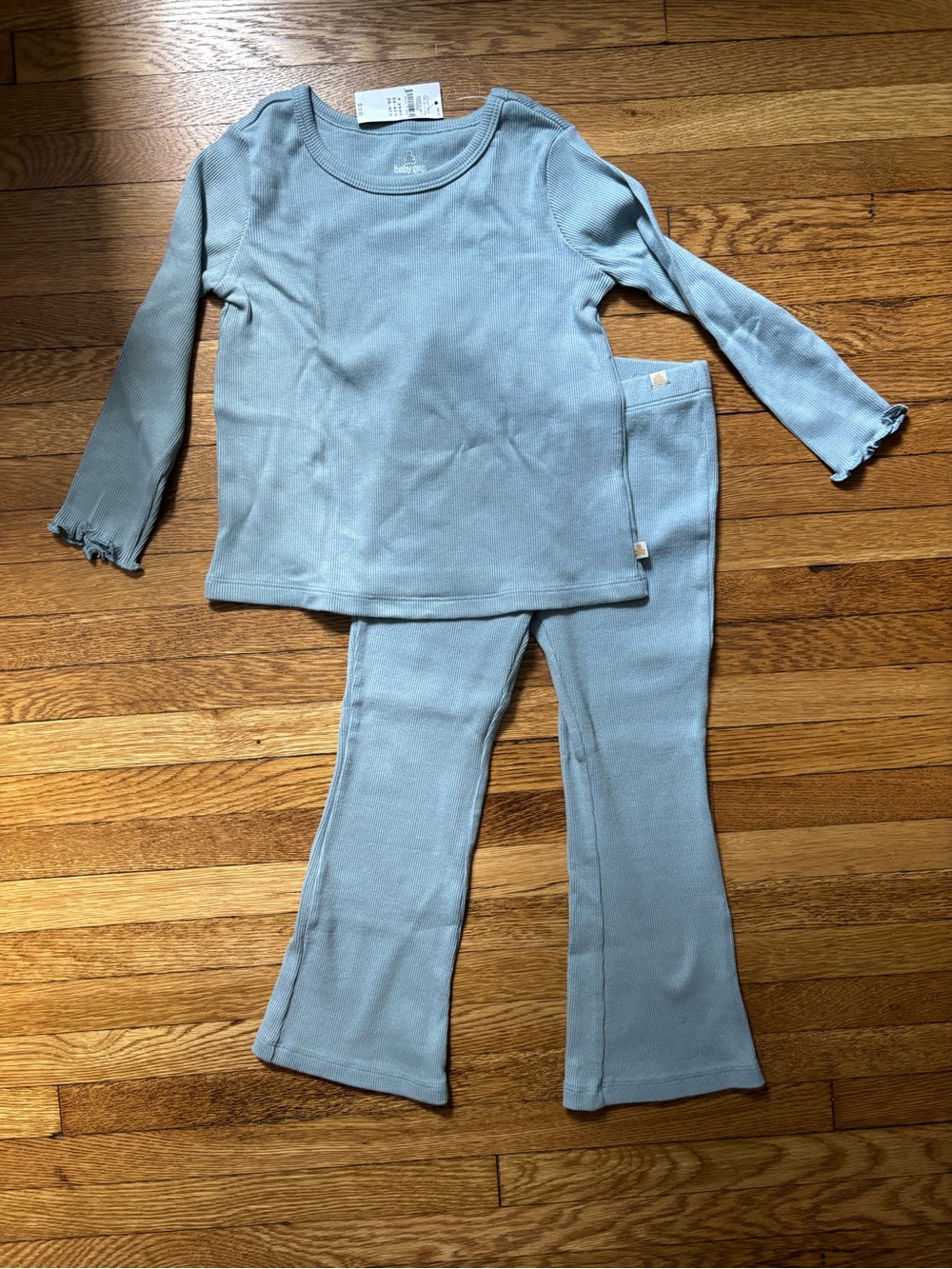NWT 4T Baby Gap Dusty Blue Set